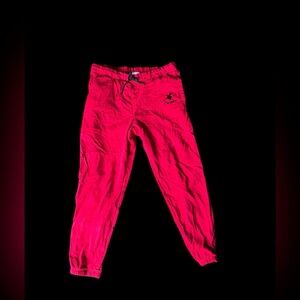 ✨Hot pink Canadian 90s sweatpants with adjustable waistband✨